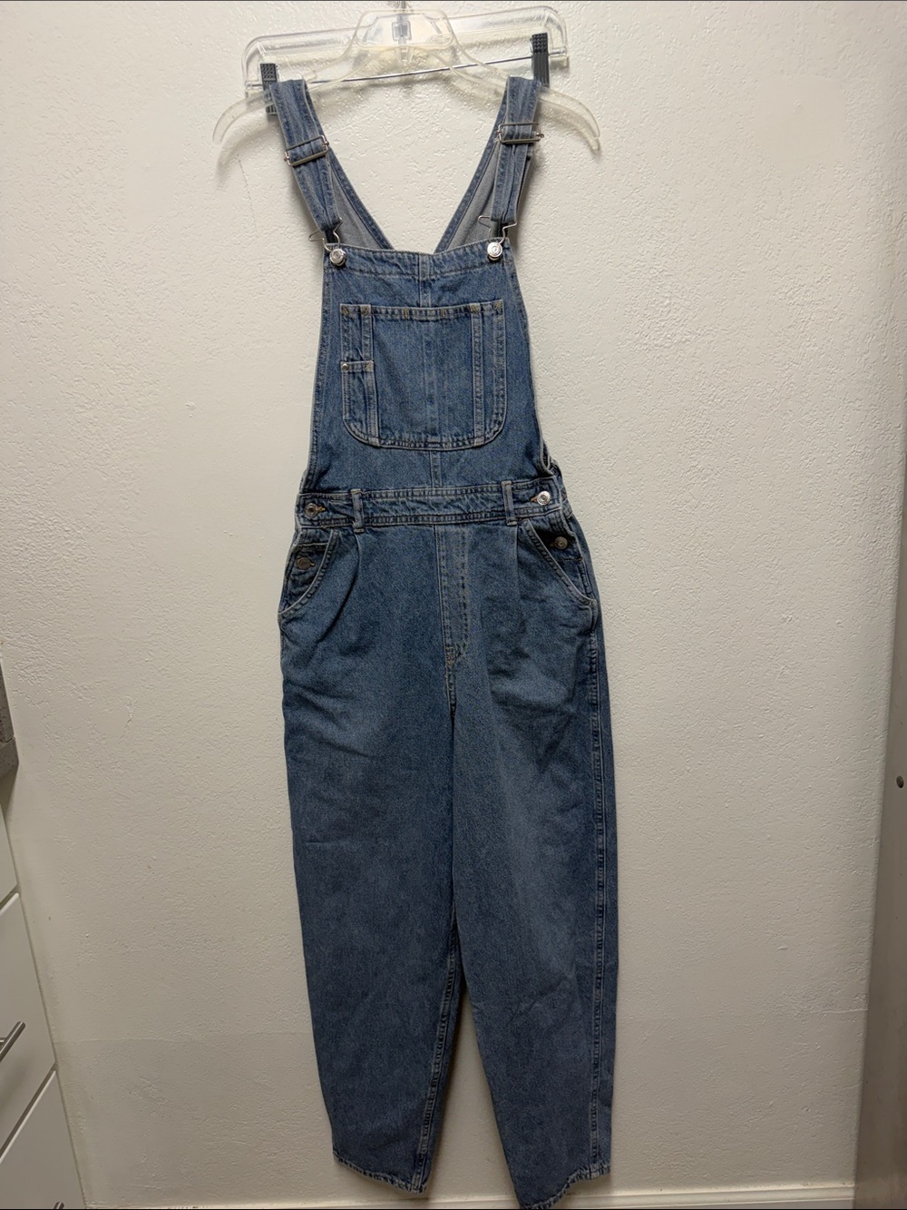 Classic Blue Denim Women's Overalls